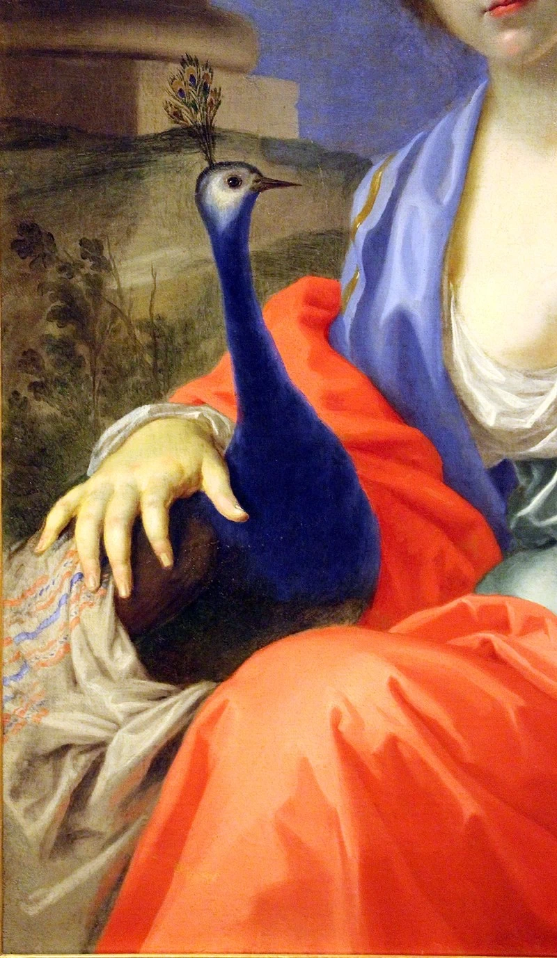 Giunone - Palazzo degli Alberti à Prato, dettaglio